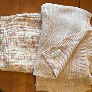 Two baby blankets, never used.